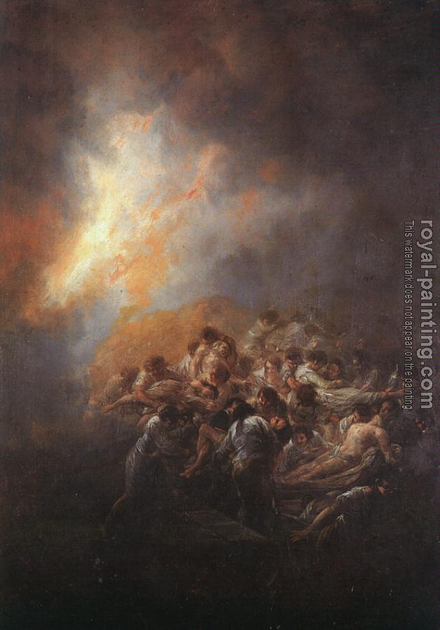Francisco De Goya : The Fire II